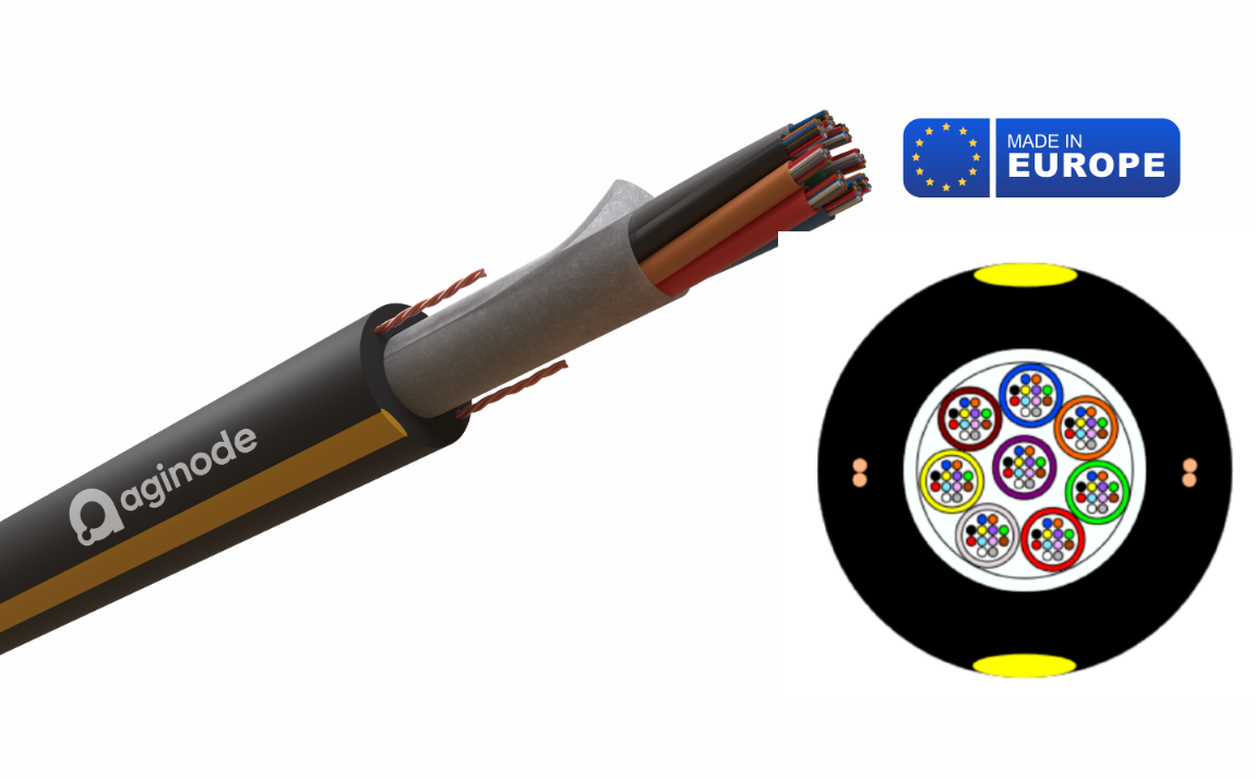 User-friendly 96-fibre ULW cable for UK FTTx | Aginode
