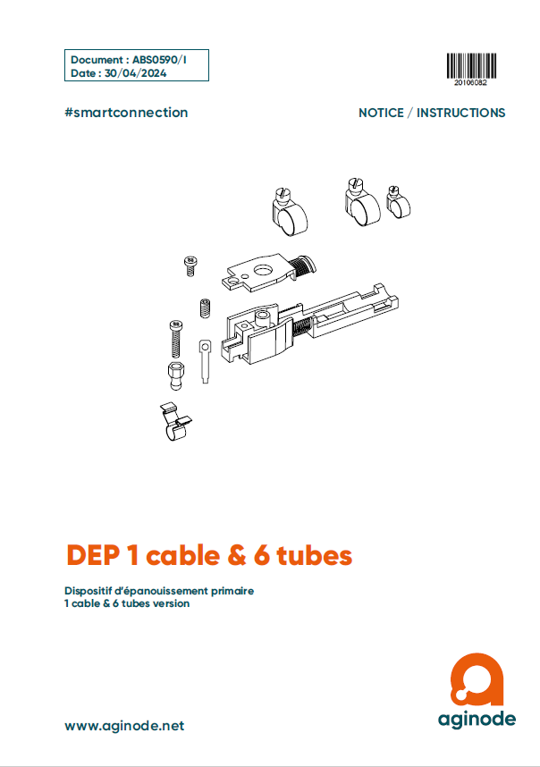 DEP 1 cable 6 tubes