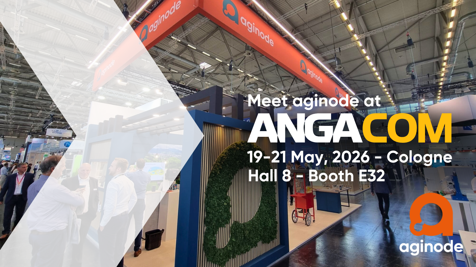 Aginode exhibits at ANGA COM 2026 in Cologne Germany