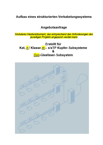 Aginode Tenderbook Strukturierte verkabelung Deutsch