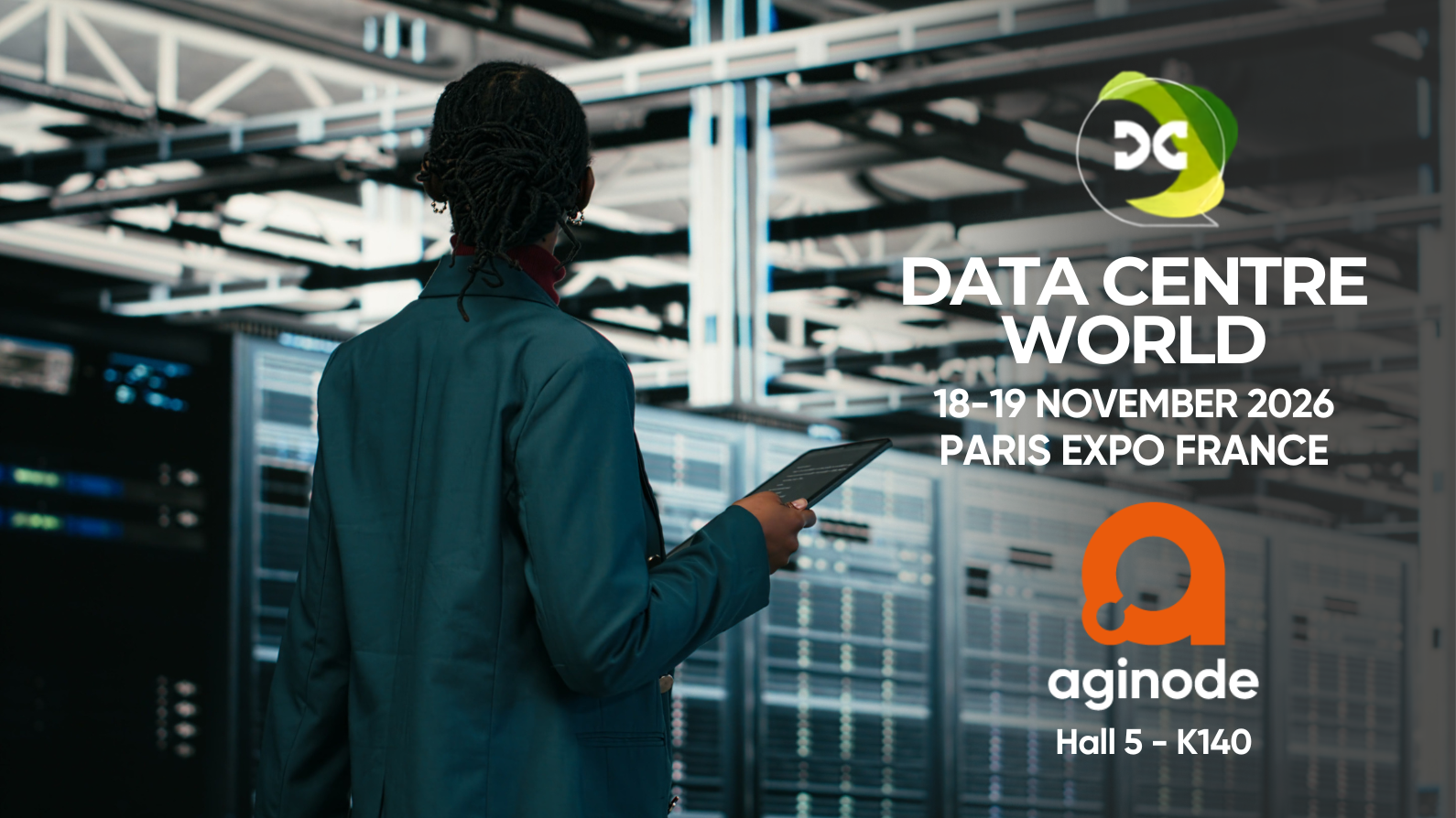 Data Centre World Paris 2026 Aginode expo