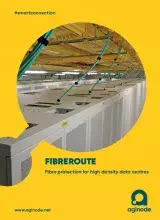 Aginode FIBREROUTE optical fibre trunking system for High Density Data Centres