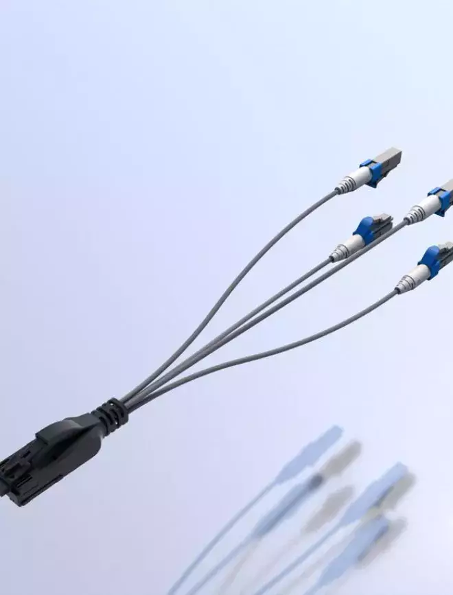 SPE splitter patchcord GG45