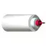 SP1249 2FO Blanc Tube rouge RB - Dessin 3D