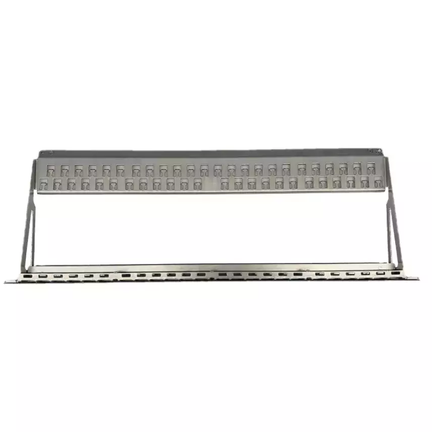 48 port 1U panel top view