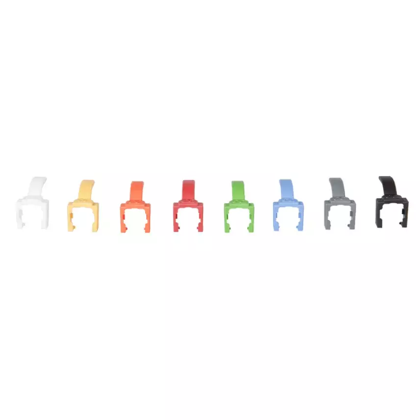 Coloured Latch Protectors for LANmark UniBoot Patch Cords