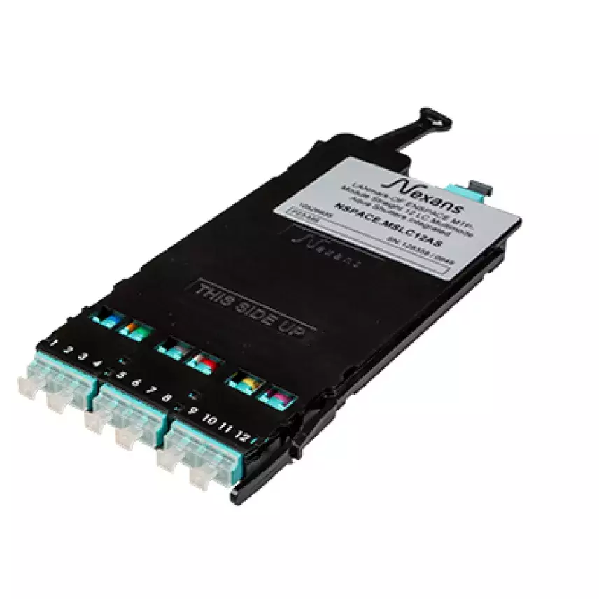 LANmark-OF Ultra Low Loss ENSPACE MTP-Module Universal 12 LC Multimode ...