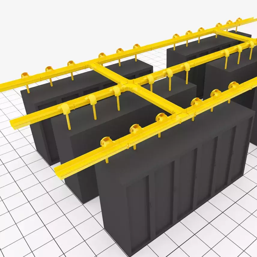 FIBREROUTE trunking system