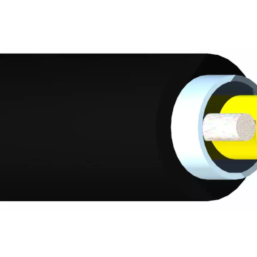 SP1647 12 FO tube jaune - Dessin 3D